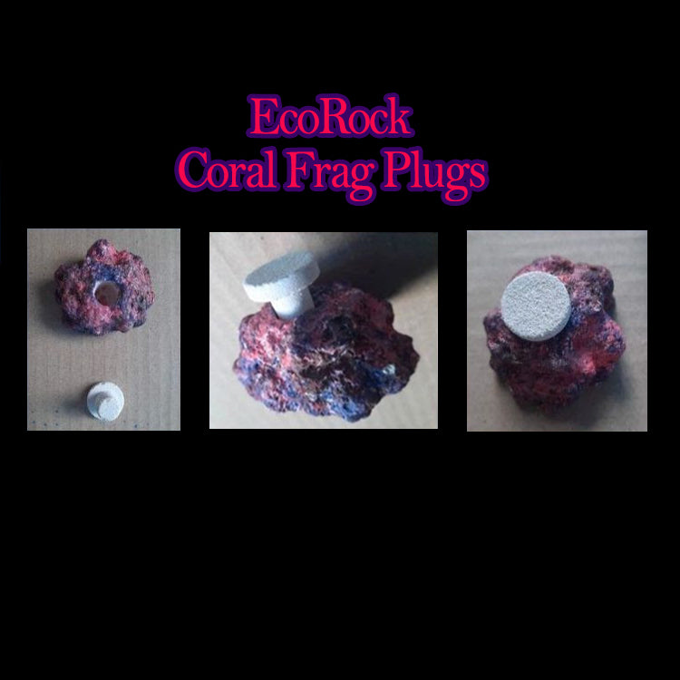 EcoRock Coral Frag Plugs