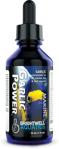 Brightwell Aquatics Garlic Power - Concentrated Garlic Supplement for Marine Fishes 30ml / 1oz