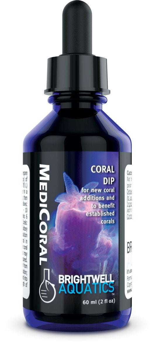 Brightwell Aquatics MediCoral Coral Dip 60ml / 2oz