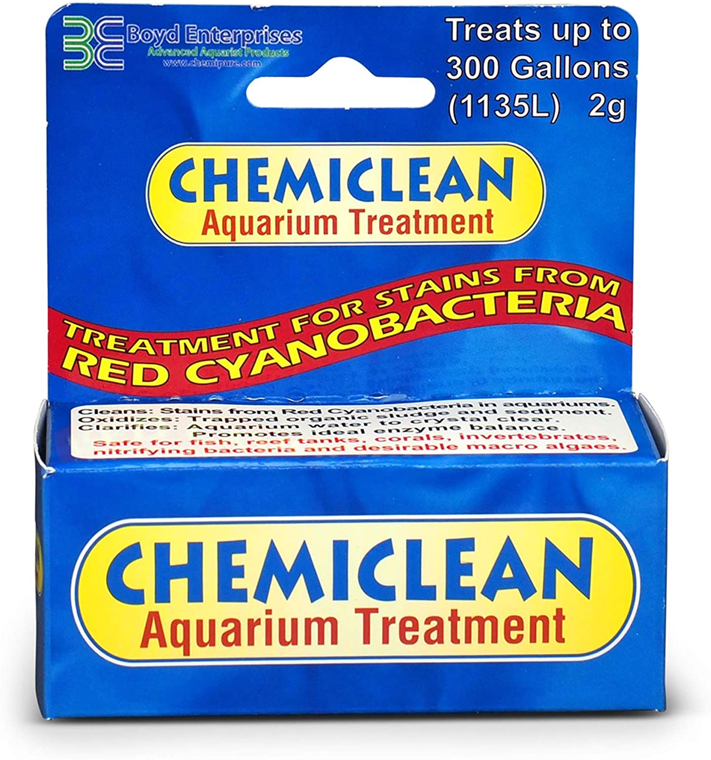 Boyd Chemiclean Red Cyano Bacteria Remover Treatment -