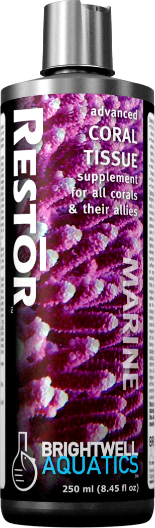 Brightwell Aquatics Restor - Liquid Coral Tissue Nutritional Supplement